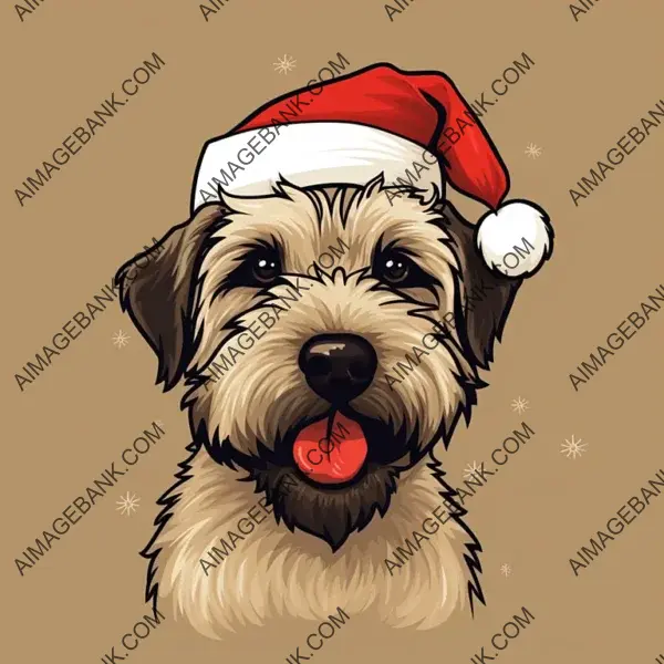 Wheaten Cartoon Character Art