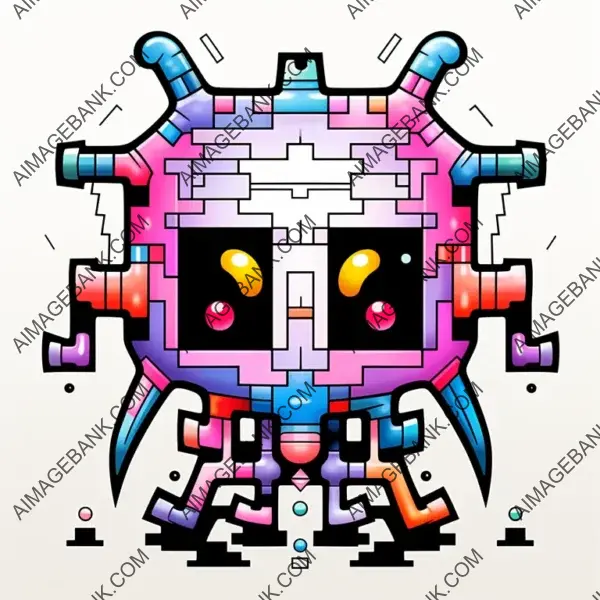 8-Bit : Damps Form in Full Page Chibi