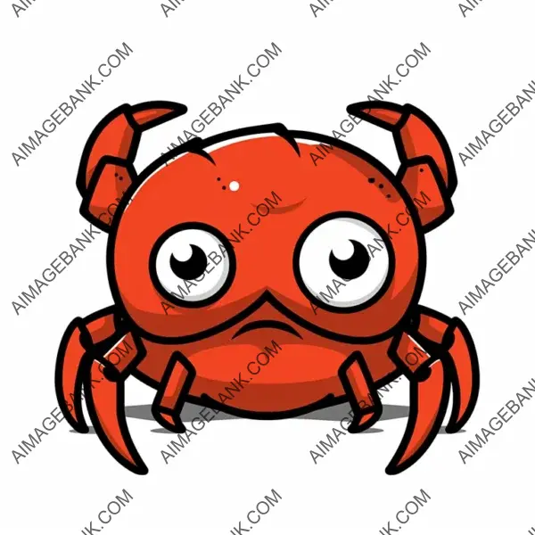 Playful Crab Tattoo  A Quirky and Fun Design