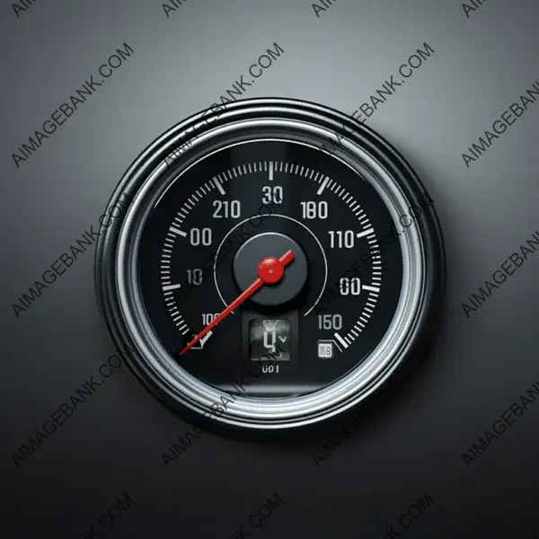 Dar Style Fuel Gauge Logo Sample