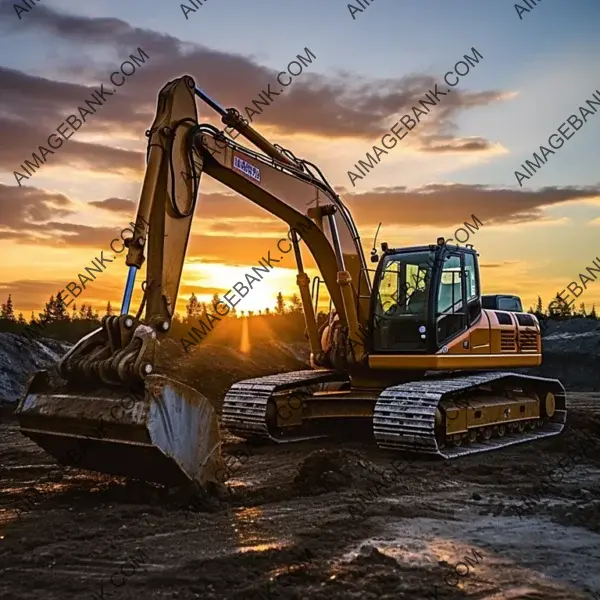 Heavy Construction Machinery and Excavators