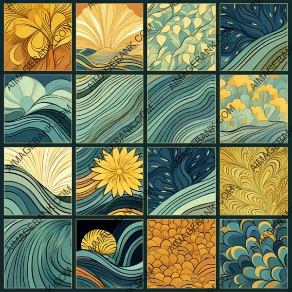 Step into the Artistry of Vincent van Gogh-Inspired Patterns