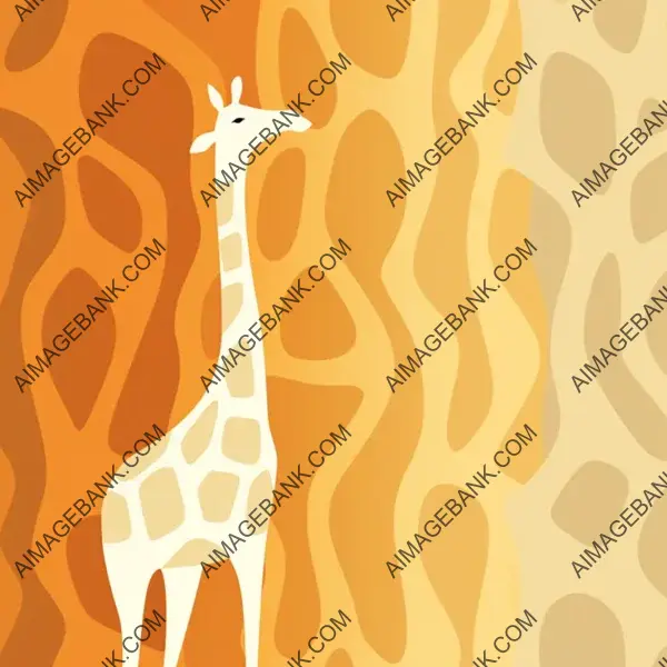 Step into the Beauty of Giraffe Skin Patterns