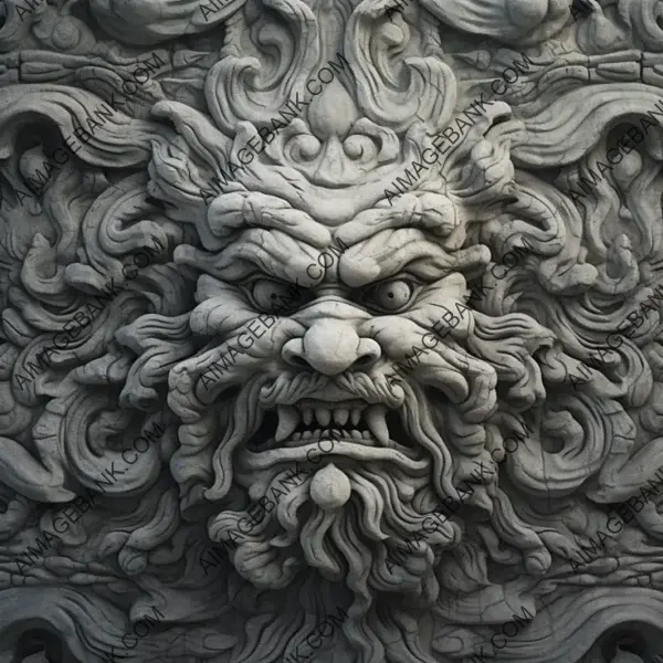 Dive into the World of Detailed Stone Carving Texture