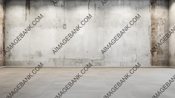 Industrial concrete floor with an authentic cement texture.