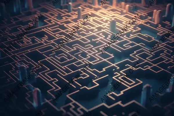 Intricate Pixel Art Maze &#8211; 100mm Photography