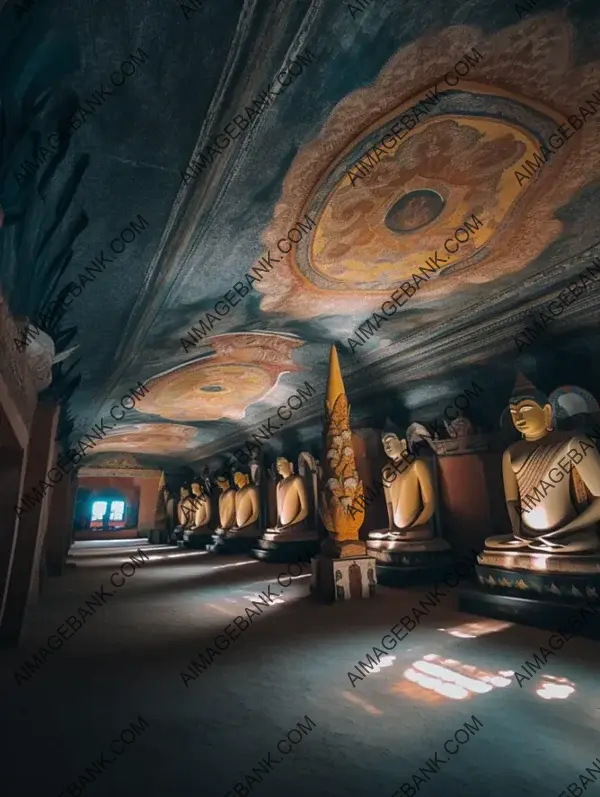 Dambulla Cave Temple Sri Lanka &#8211; Sri Lankan Cultural Realism