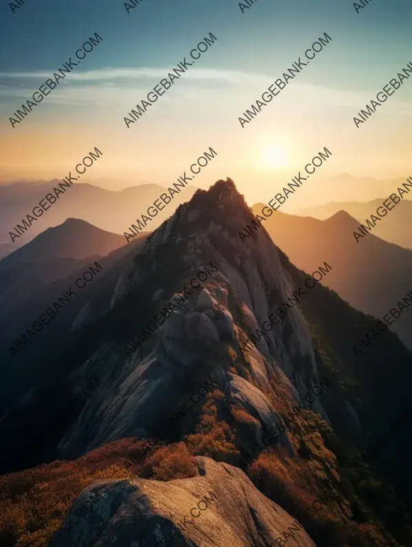 Sunrise Serenity at South Korea&#8217;s Seoraksan Peak