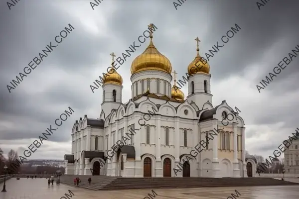 Iconic Cathedral in Moscow: Architectural Grandeur