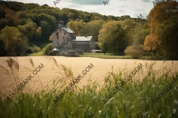 The Beauty of Nature: A Mill Field in Serenity