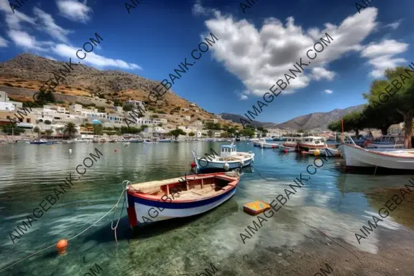 Exploring the Scenic Village of Agia Galini&#8217;s Fishing Port in Crete