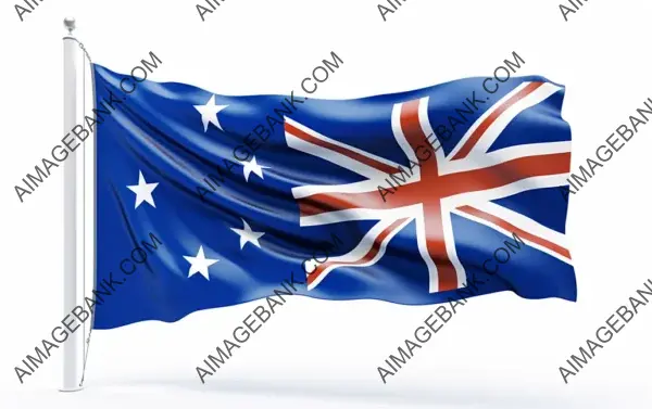 Australia&#8217;s Flag with the Southern Cross