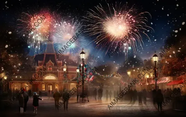 Spectacular Fireworks Display at Copenhagen&#8217;s Tivoli Gardens