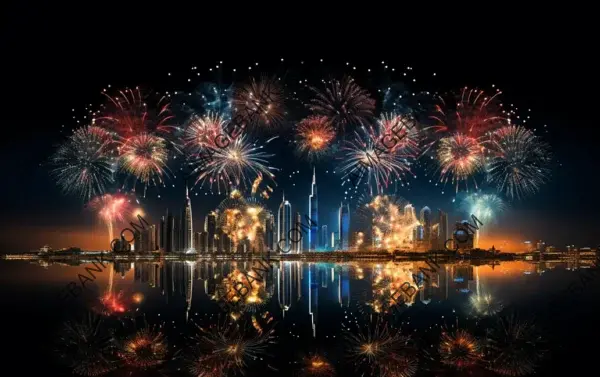 Dubai&#8217;s Extravagant New Year&#8217;s Fireworks Show