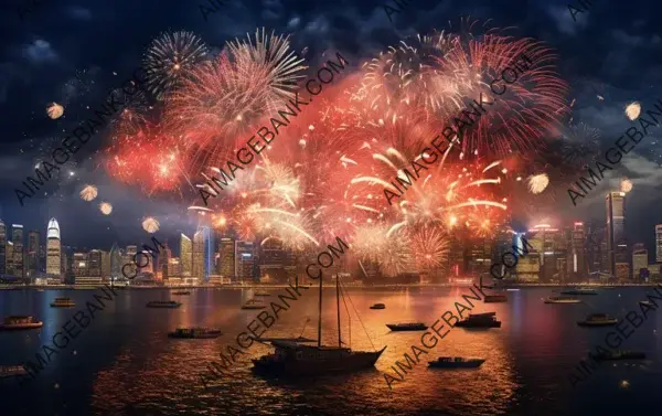 Victoria Harbour: Dazzling Fireworks in Hong Kong