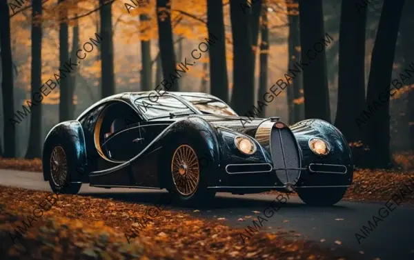 Stunning Bugatti Charon on 35mm Film