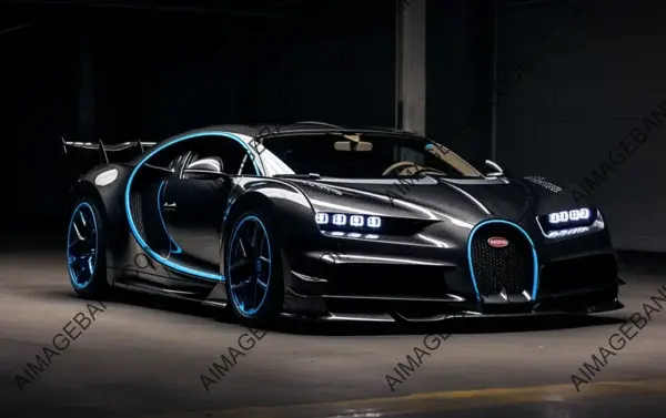 SEMA Winner: Bugatti Chiron with Azure Carbon Trim