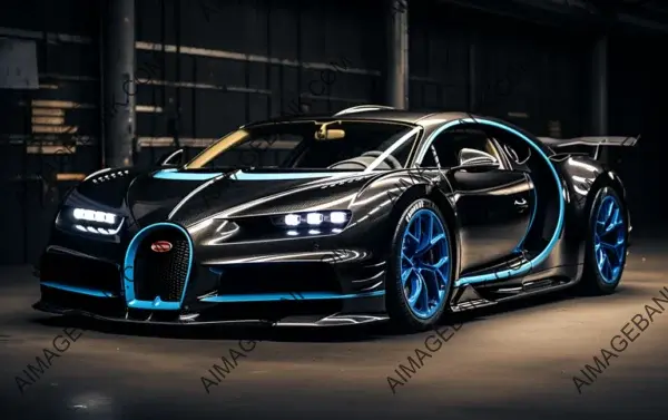 Bugatti Chiron: 1969 Azure Carbon Trim SEMA Champion