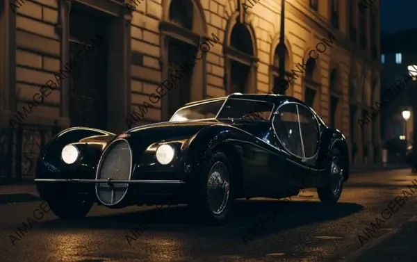 Vintage Beauty: Bugatti Le Notte Blanca on Film