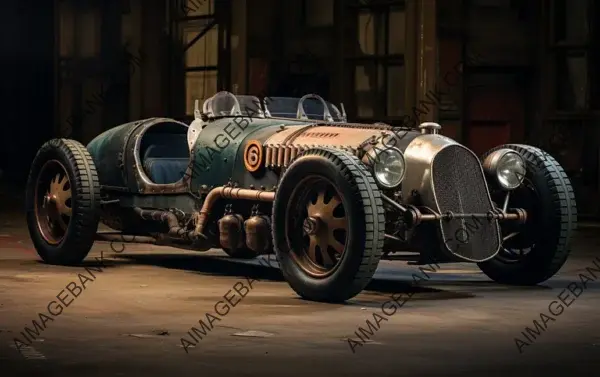 Classic Bugatti Type 35 Rat Rod in 35mm