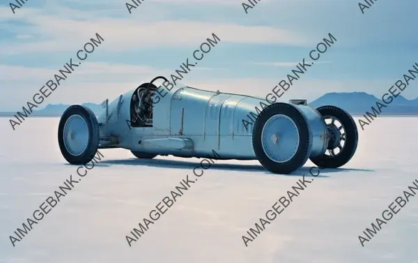 Bugatti Type 35 Salt Flats Speed Record Car in 35mm Film