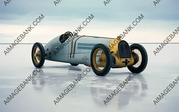 Classic Bugatti Type 35 Salt Flats Speed Record Car