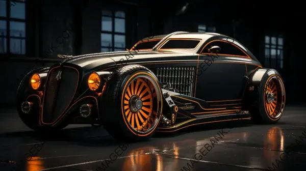 1920s Style Revived: Hell Ride Muscle Car in All Its Glory