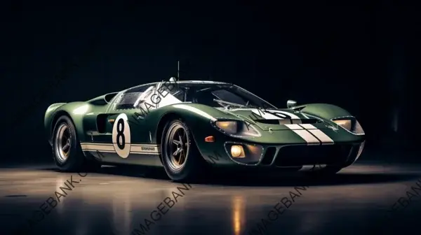 Ford GT40 Evo Green Carbon Highlights 35mm Film