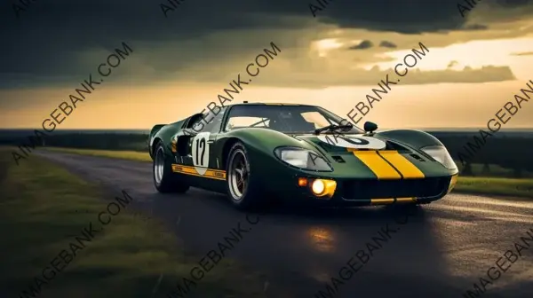 Racing Heritage: Ford GT40 Evo in 35mm Glory