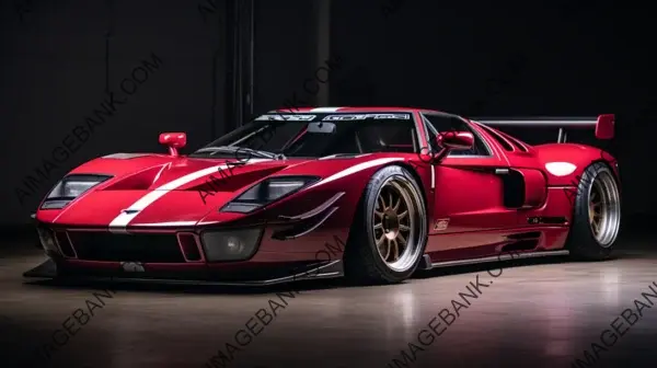 Ford GT Evo 35mm Film Ruby Carbon Accent