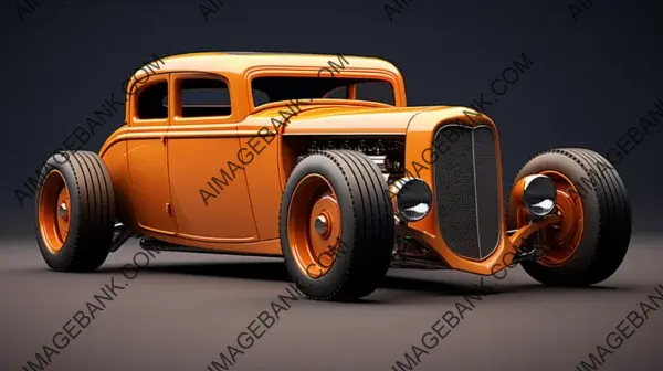 Classic &#8217;32 Ford Hot Rod Future Concept 70mm Film