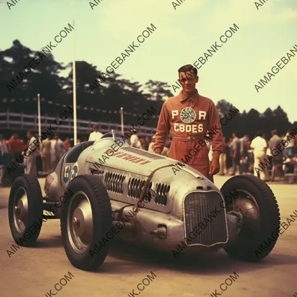 &#8217;32 Ford Speedster Captured on 40s Polaroid