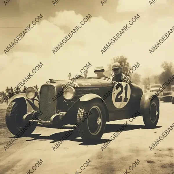 Polaroid Snapshot: &#8217;32 Ford Speedster Le Mans Racer