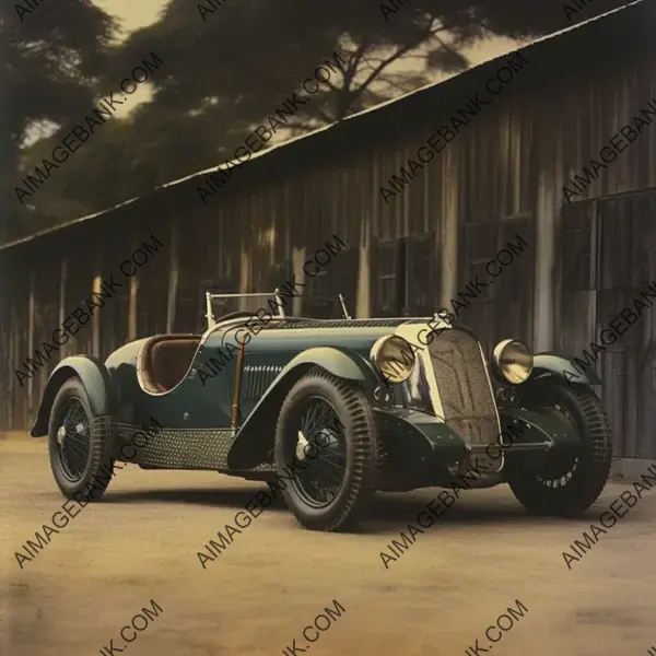 Ford Speedster &#8217;32 Le Mans Racer in Polaroid