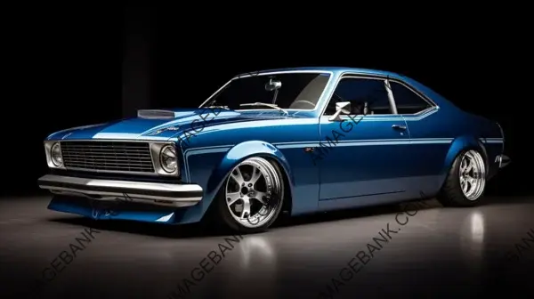 Blue Carbon Winner: &#8217;76 Ford Taunus Coupe Sema