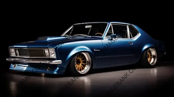 Ford Taunus Coupe &#8217;76 Sema Blue Carbon Champion