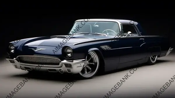 &#8217;62 Ford Thunderbird Sema Edition in Dark Blue