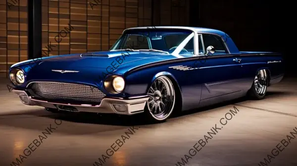 Ford Thunderbird &#8217;62 in Sema Edition Dark Blue