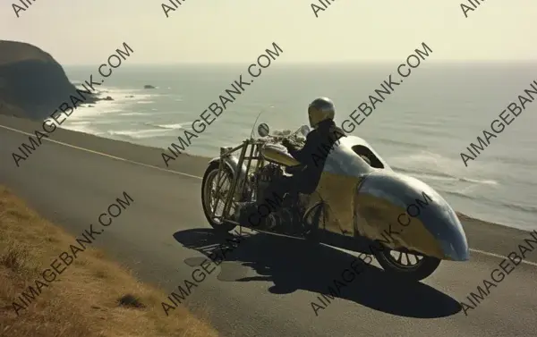 Black Avenger Oregon Coast Futuristic Motorbike