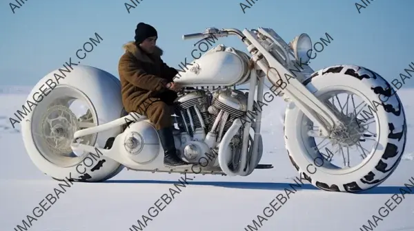 Indian Blizzard Arctic Motorbike Custom