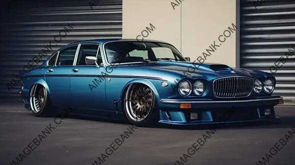 Azure Carbon Trim: Jaguar XJ12 Sema Edition