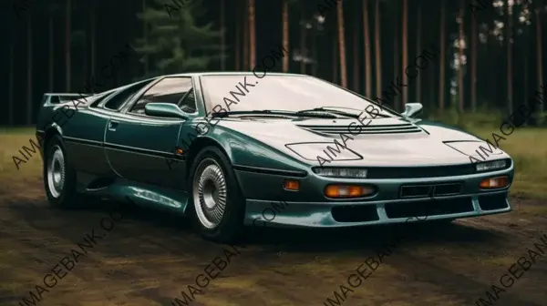 Jaguar XJ220 in Delorean 35mm Film