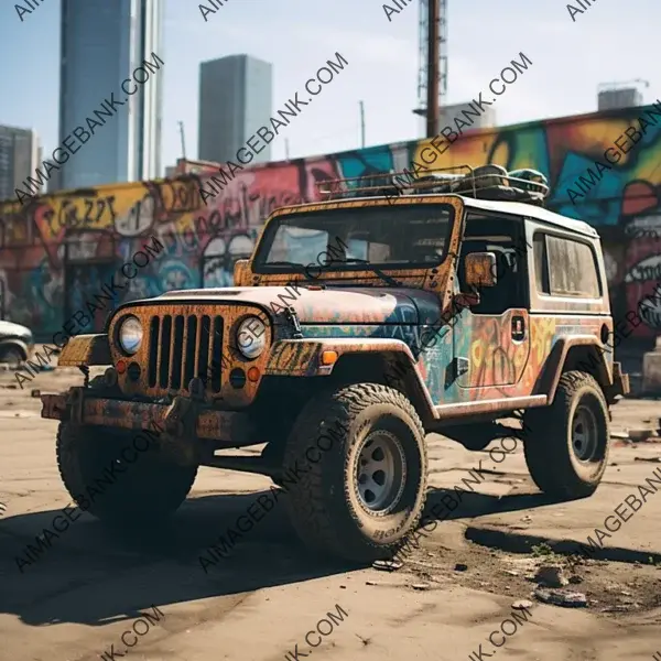 Jeep Wrangler Lowrider Sahara Special in &#8217;90s 35mm