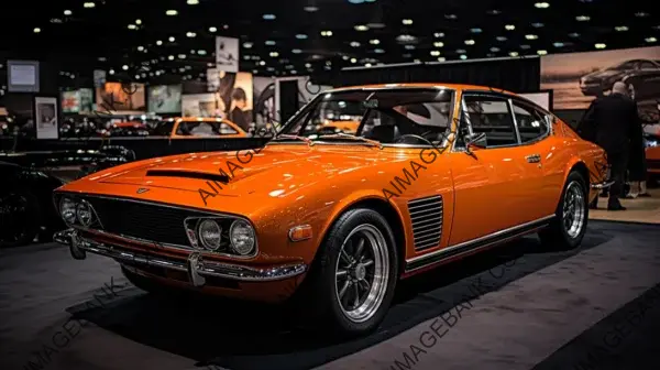 Sema: Jensen Interceptor with Deep Orange Carbon Trim