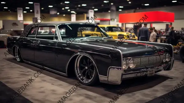 Black: Lincoln Continental 1968 Sema Show Car