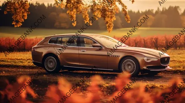 Sunny Autumn: Maserati Twin Turbo Shooting Brake