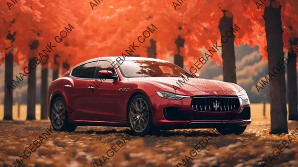 Maserati Twin Turbo Shooting Brake in Sunny Autumn