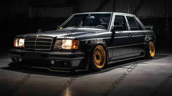 Classic Mercedes 290E Evo Hammer in 35mm