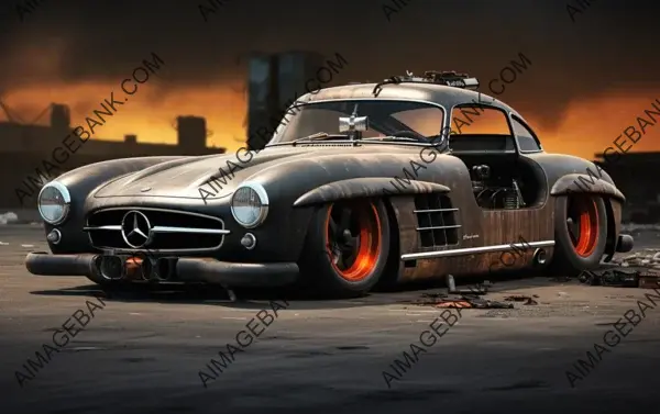 Rat Rod Magic: Mercedes 300SL Transformation