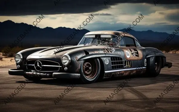 Mercedes 300SL Rat Rod: A Creative Reimagination